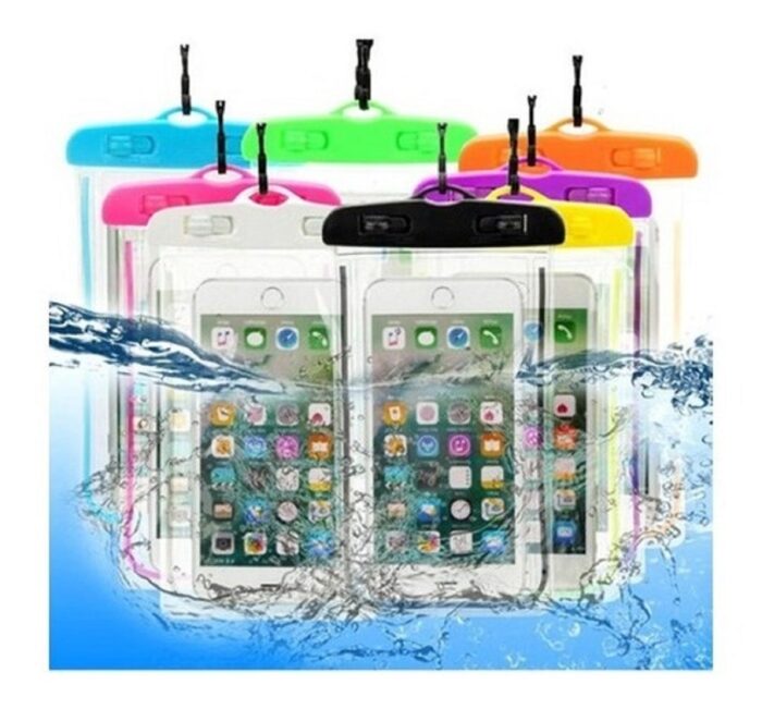 Capa Impermeável de Celular Proteção Mergulho Chuva Piscina Iphone Apple Xiaomi