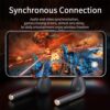 Fone Ouvido XIAOMI Bluetooth Earbuds Mi J18 com Microfone e Smart Touch
