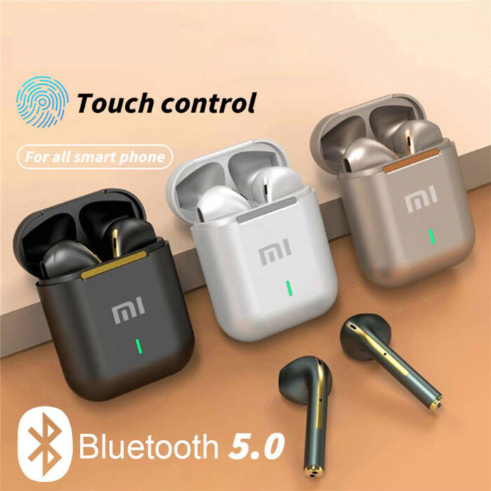 Fone Ouvido XIAOMI Bluetooth Earbuds Mi J18 com Microfone e Smart Touch