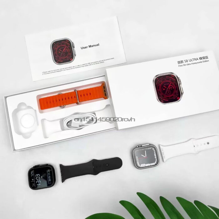 smart watch S8 ultra Honey Edition Mais novo 4G 5G Cartão SIM Smartwatch WIFI Bluetooth Video Chamada GPS Relógio Inteligente Aplicativo Grátis Tik-Tok Youtube instagram Homens Mulheres Xiaomi Iphone compativel